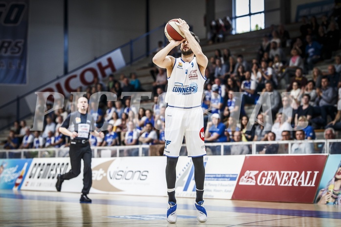 Basketball, ABL 2018/19, Playoff VF Spiel 1, Oberwart Gunners, BC Vienna, Hannes Ochsenhofer (9) Basketball, ABL 2018/19, Playoff VF Spiel 1, Oberwart Gunners, BC Vienna, Hannes Ochsenhofer (9)