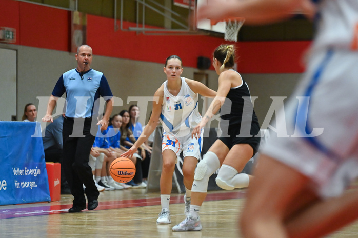 Basketball Superliga 2024/25, Grunddurchgang 1.Runde, DBB Wels vs Basket Flames Women,

