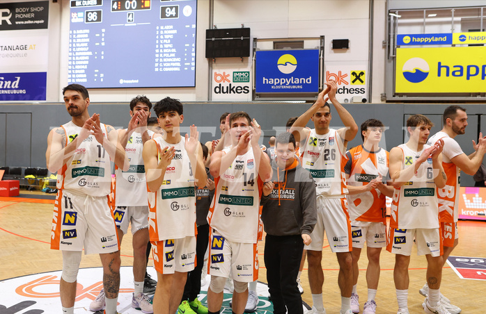 Basketball Superliga 2024/25, 2.Plazierungsrunde Klosterneuburg Dukes vs. Flyers Wels


