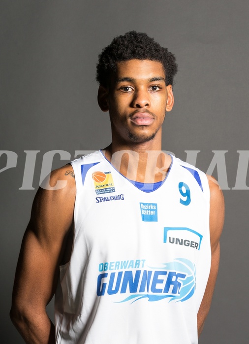 Basketball, ABL 2017/18, Teampictures, Oberwart Gunners, , Gregg Denzel (9)