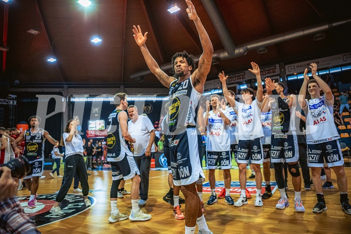 Basketball, Win2Day Superliga 2022/23, Playoff, Finale Spiel 4, BC Vienna, Gmunden Swans, 