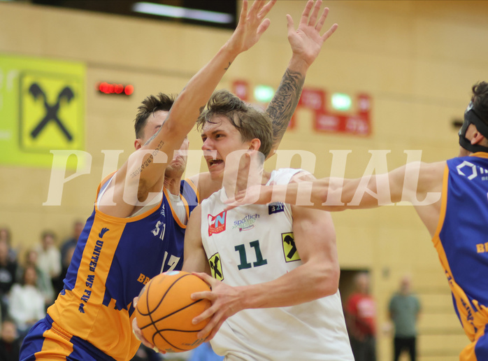 Basketball Zweite Liga 2024/25, Grunddurchgang 14.Runde Dornbirn Lions vs. BBU Salzburg


