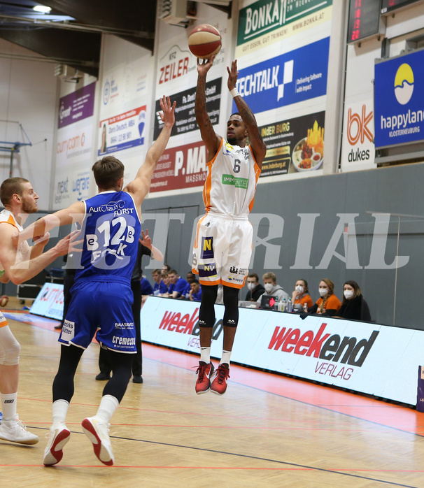 Basketball Superliga 2020/21, 7. Plazierungsrunde Klosterneuburg Dukes vs. Oberwart Gunners


