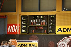 Basketball ABL 2015/16 Grunddurchgang 35.Runde Traiskirchen Lions vs. WBC Wels