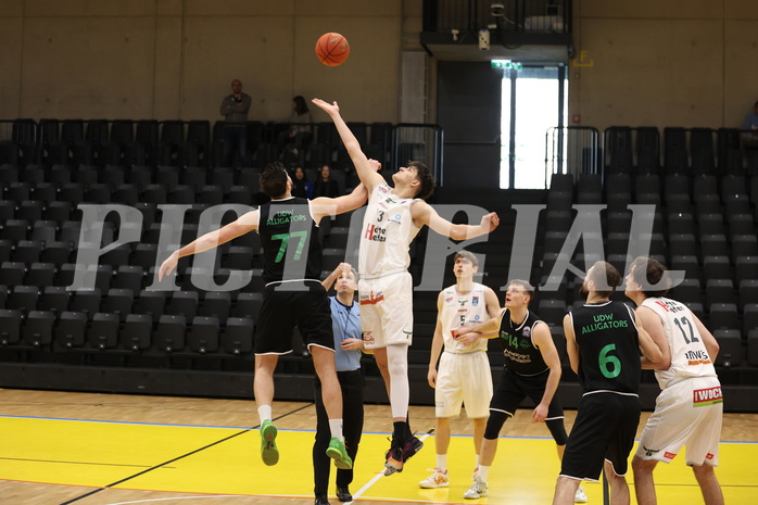 19.02.2023, Graz, Raiffeisen Sportpark Graz, Basketball Zweite Liga 2022/23, Grunddurchgang, Runde 17, Future Team Steiermark vs Union Deutsch Wagram Alligators