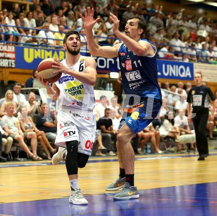 Basketball ABL 2017/18, Playoff Finale Spiel 3 Gmunden Swans vs. Kapfenberg Bulls 