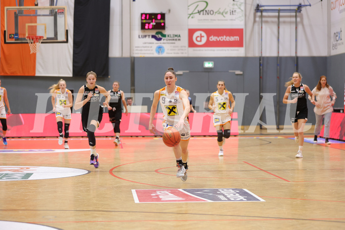 Basketball Damen Superliga 2022/23, Playoff, Semifinale Spiel 1 BK Duchess Klosterneuburg vs. Basket Flames
