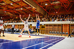 Basketball, win2day Basketball Superliga 2023/224, Grunddurchgang Runde 16, BBC Nord Dragonz, Oberwart Gunners, Florian Koeppel (8)
