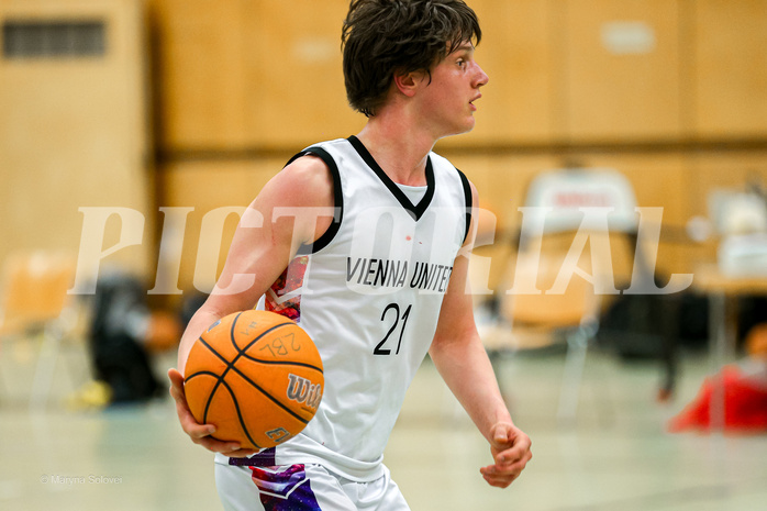 13.04.2025 Österreichischer Basketballverband 2024/25, SLMU19, Vienna United vs. SG Salzkammergut