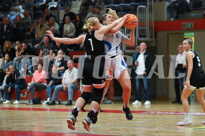 Basketball Superliga 2024/25, Grunddurchgang 1.Runde, DBB Wels vs Basket Flames Women,

