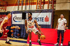 Basketball, win2day Basketball Superliga 2023/224, Grunddurchgang Runde 22, BBC Nord Dragonz, BC Vienna, Austen Awosika (10)