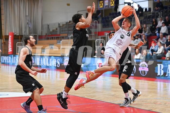Basketball Zweite Liga 2024/25, Grunddurchgang
4.Runde, Upper Austrian Ballers vs Wörthersee,

