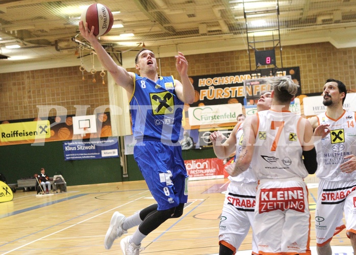 Basketball ABL 2018/19 Grunddurchgang 16.Runde  Fürstenfeld Panthers vs UBSC Graz
