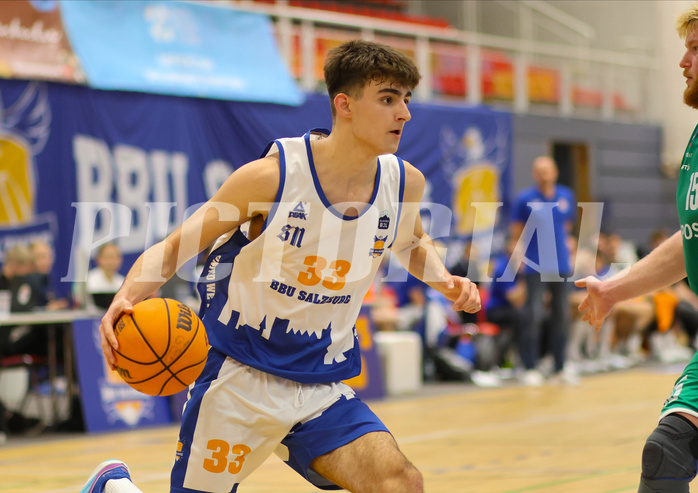 Basketball Zweite Liga 2024/25, Grunddurchgang 6.Runde BBU Salzburg vs. KOS Celovec