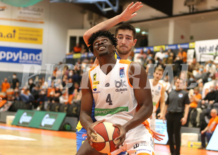 Basketball Superliga 20120/21, Grunddurchgang 2.Runde Klosterneuburg Dukes vs. SKN St.Pölten


