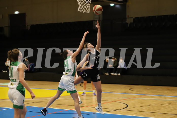 04.12.2021, Basketball Damen Superliga 2021/22, Grunddurchgang 6.Runde,  
UBI Graz vs. Vienna United
