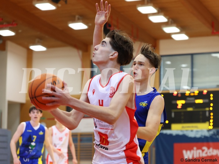 Basketball Superliga 2024/25, SLMU16 Traiskirchen Lions Academy  vs. UBSC Graz 



