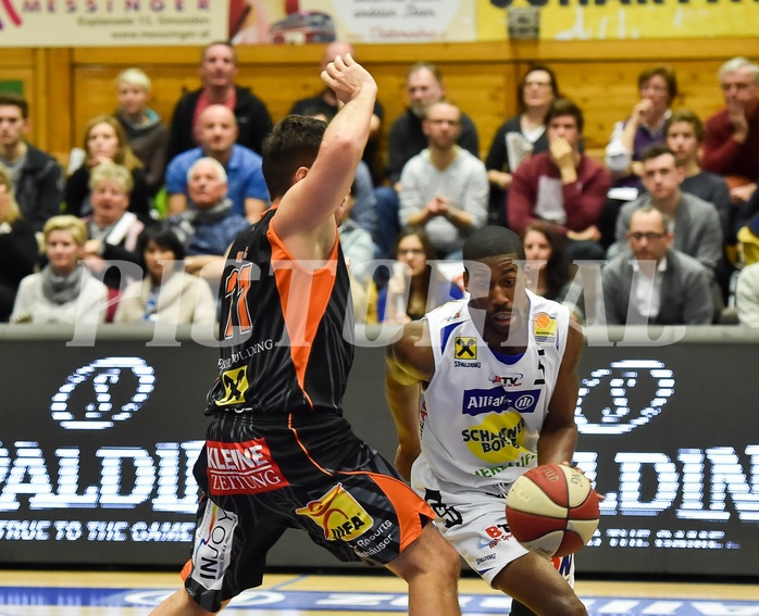 Basketball ABL 2015/16 Grunddurchgang 19.Runde Gmunden Swans vs F