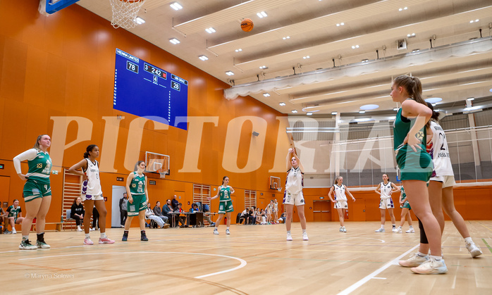 26.01.2025 Österreichischer Basketballverband 2024/25, SLWU19, Vienna United vs. UBI Graz