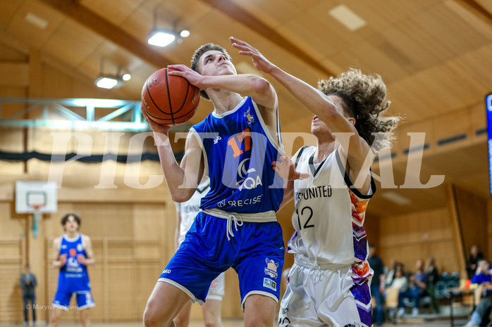 06.04.2025 Österreichischer Basketballverband 2024/25, SLMU16, Post SV Wien vs. BBU Salzburg