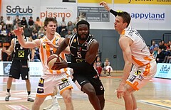 Basketball ABL 2017/18, Playoff VF Spiel 1 BK Dukes vs. Flyers Wels