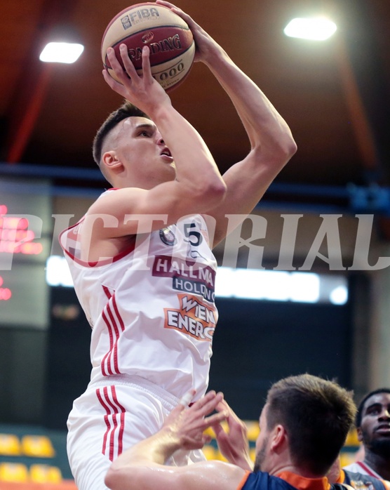 17.04.2017 Basketball ABL 2016/17 Grunddurchgang 33. Runde BC Vienna vs Fürstenfeld Panthers