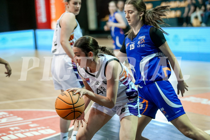 04.05.2025 Österreichischer Basketballverband 2024/25, SLWU19 Vienna United vs. DBB Basketgirls Wels