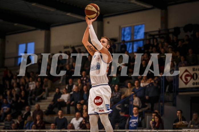 Basketball, ABL 2018/19, Grunddurchgang 23.Runde, Oberwart Gunners, Fürstenfeld Panthers, Hayden Thomas Lescault (11)