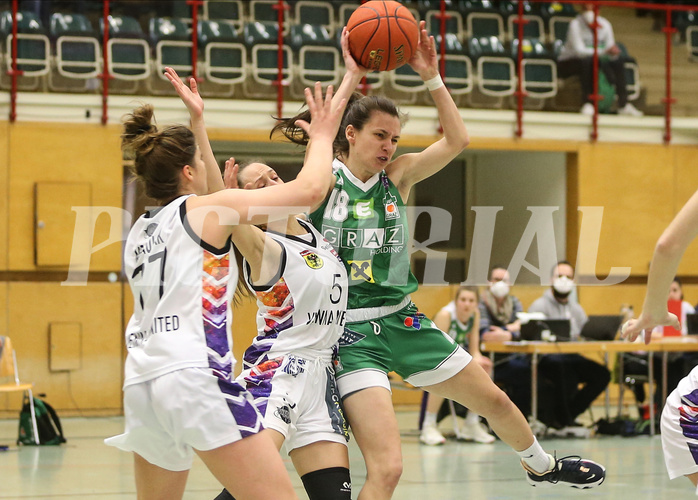 Basketball Superliga 2021/22, 7.Plazierungsrunde Gmunden Swans vs. Oberwart Gunners


