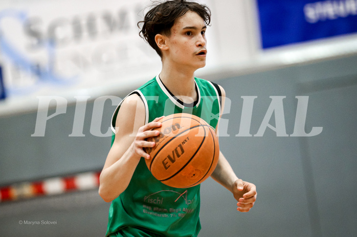 29.03.2025 Österreichischer Basketballverband 2024/25, SLMU16, Basket Dukes vs. KOS Celovec