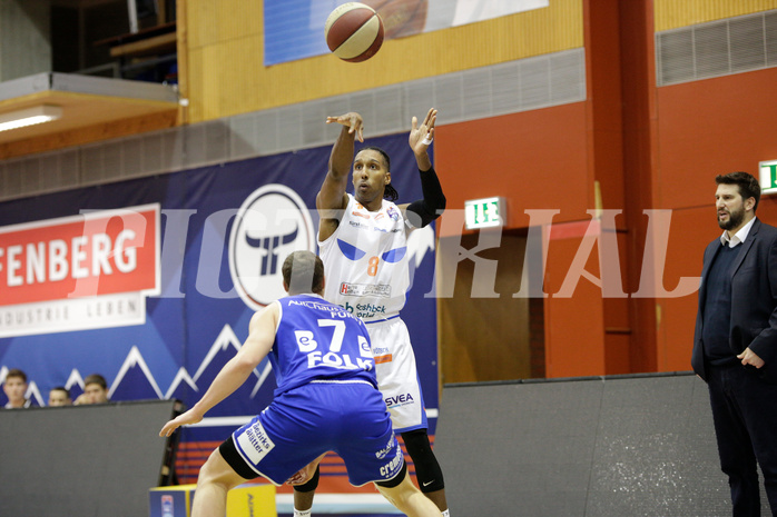 Basketball, Basketball Austria Cup, Achtelfinale, Kapfenberg Bulls, Oberwart Gunners, Eric McClellan (8)