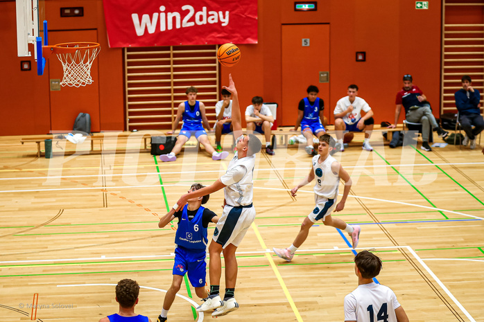 24.11.2024 Österreichischer Basketballverband 2024/25, SLMU16, Vienna Timberwolves vs. ATSE Graz