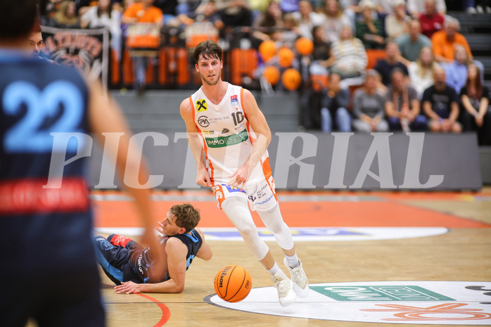 Basketball Superliga 2023/24, Grunddurchgang 4.Runde Klosterneuburg Dukes vs. Vienna Timberwolves