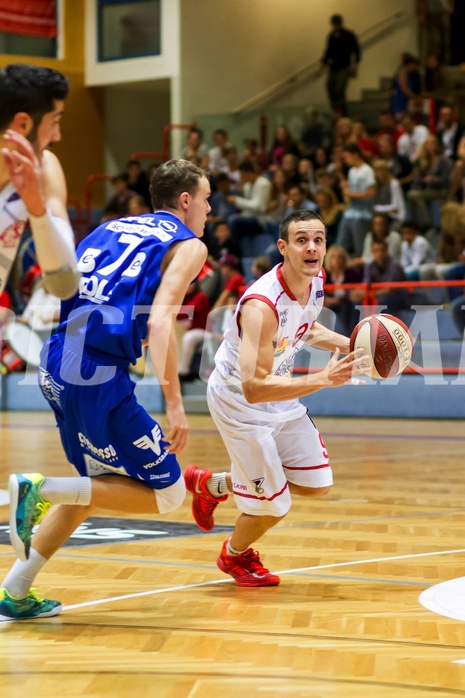 Basketball ABL 2015/16 Grunddurchgang 4.Runde Traiskirchen Lions vs Oberwart Gunners