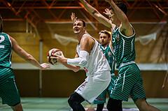 Basketball, Basketball Zweite Liga, Grunddurchgang 16.Runde, BBC Nord Dragonz, KOS Celovec, Fuad Memcic (44)