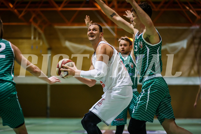 Basketball, Basketball Zweite Liga, Grunddurchgang 16.Runde, BBC Nord Dragonz, KOS Celovec, Fuad Memcic (44)