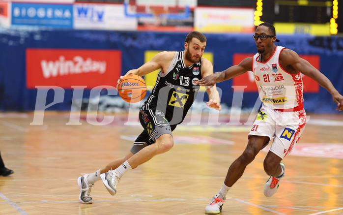 Basketball Superliaga 2024/25, Grunddurchgang 22.Runde Traiskirchen Lions vs. Flyers Wels


