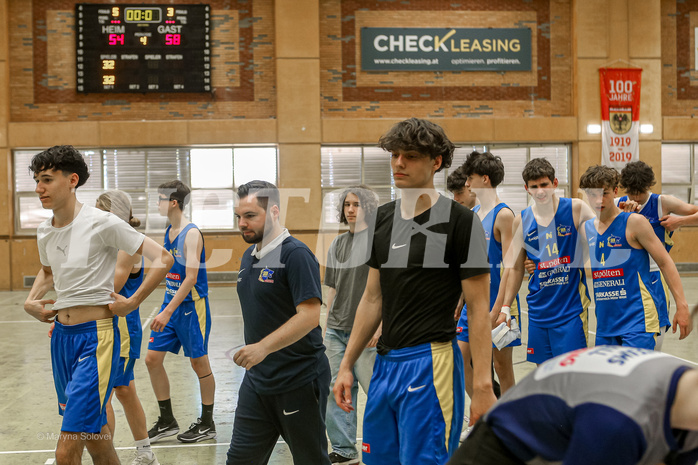 27.04.2025 Österreichischer Basketballverband 2024/25, SLMU16, VF Vienna United vs. SKN St. Pölten