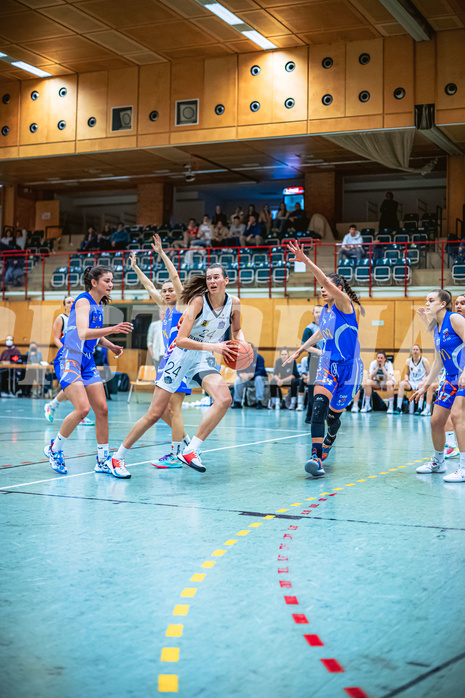 Basketball Basketball Damen Superliga 2021/22, Grunddurchgang 5.Runde Vienna United vs. DBB LZ OÖ
