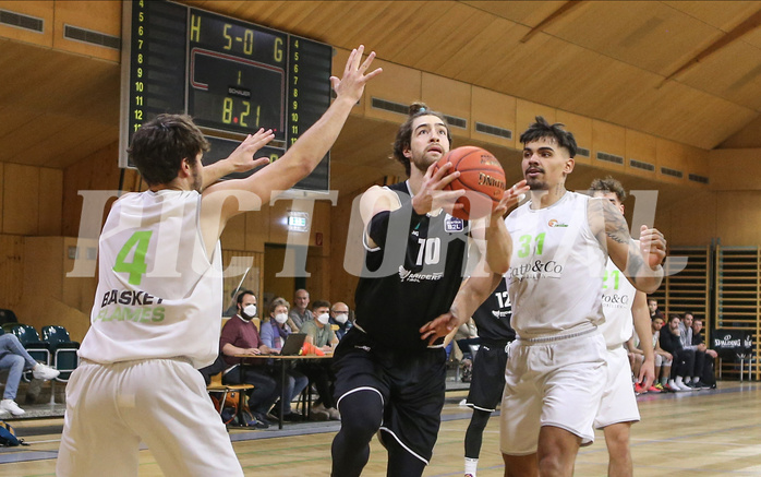 Basketball Zweite Liga 2021/22, Grunddurchgang 4.Runde Basket Flames vs. Raiders Tirol


