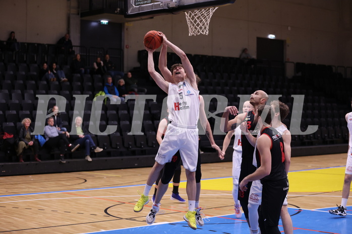 05.02.2023, Graz, Raiffeisen Sportpark Graz, Basketball Zweite Liga 2022/23, Grunddurchgang, Runde 15, Future Team Steiermark vs Mistelbach Mustangs 