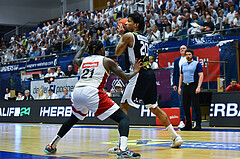 Win2Day Basketball Superliga 2022/23, Playoff,
Finale Spiel 1, Swans Gmunden vs BC Vienna,