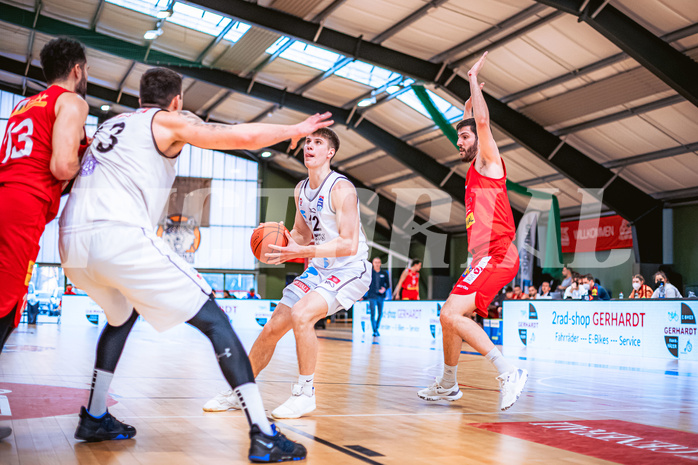 Basketball Basketball Superliga 2021/22, 3.Qualifikationsrunde Vienna D.C. Timberwolves vs. Traiskirchen Lions