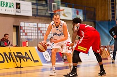 Basketball, ABL 2017/18, Grunddurchgang 9.Runde, Oberwart Gunners, BC Vienna, Sebastian Käferle (7)