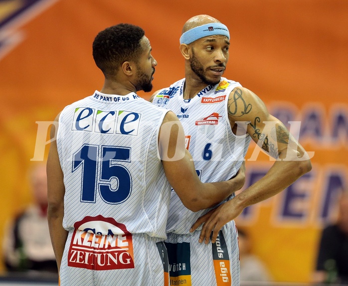 Basketball ABL 2015/16 Grunddurchgang 24.Runde Kapfenberg Bulls vs BC Vienna