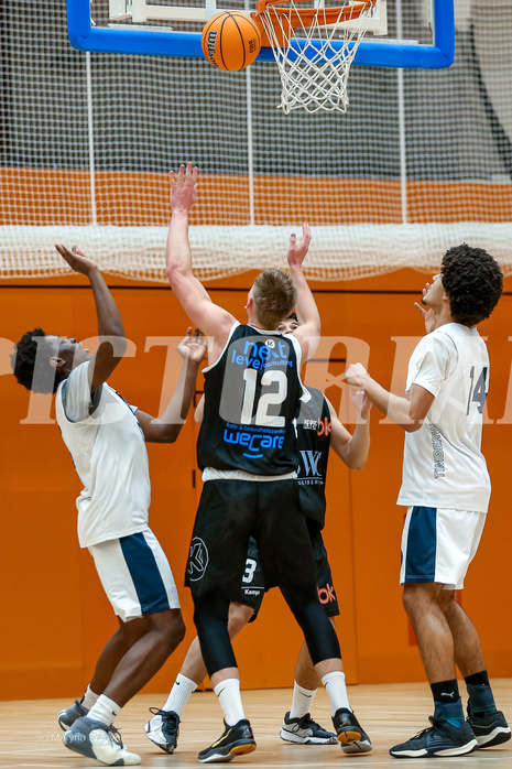 26.01.2025 Österreichischer Basketballverband 2024/25, SLMU19, Vienna Timberwolves vs. Basket Dukes