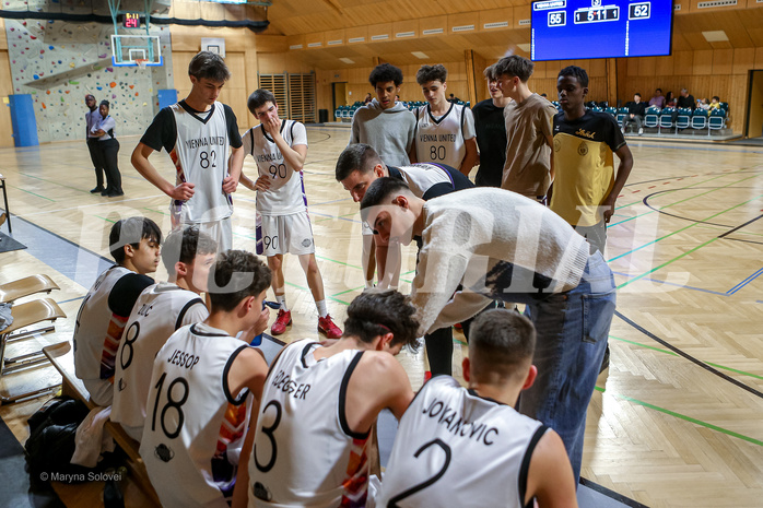 Österreichischer Basketballverband 2024/25, SLMU16, Vienna United vs. FCN Baskets Wels