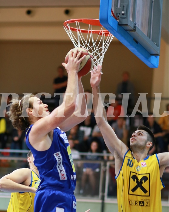 06.11.2015 Basketball ABL 2015/16 Grunddurchgang 11.Runde UBSC Graz vs. Swans Gmunden
