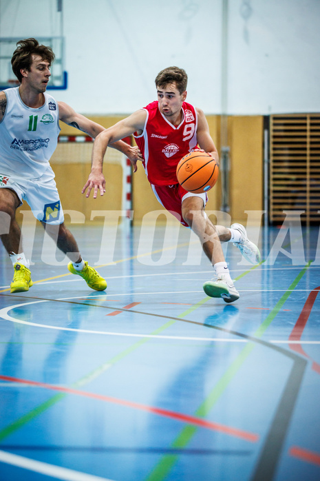 Basketball, Basketball Zweite Liga 2024/25, Grunddurchgang 1.Runde, Deutsch Wagram Alligators, Upper Austrian Ballers, Dominik Schachinger (9)