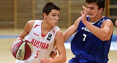 Basketball Nationalteam 2015 MU18 Team Austrria vs. Team Slovakia


